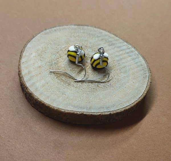 Boucles d'oreilles abeilles