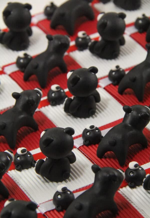 boîte à dragées ours noirs de Taïwan